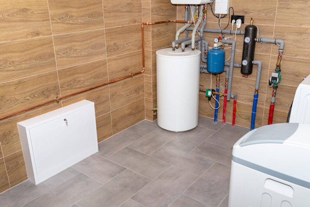 Residential water heater and plumbing system installed in Orlando